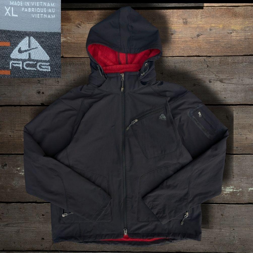 K様　90s OLD NIKE ACG ギミックジャケット 刺繍ロゴ ブラック