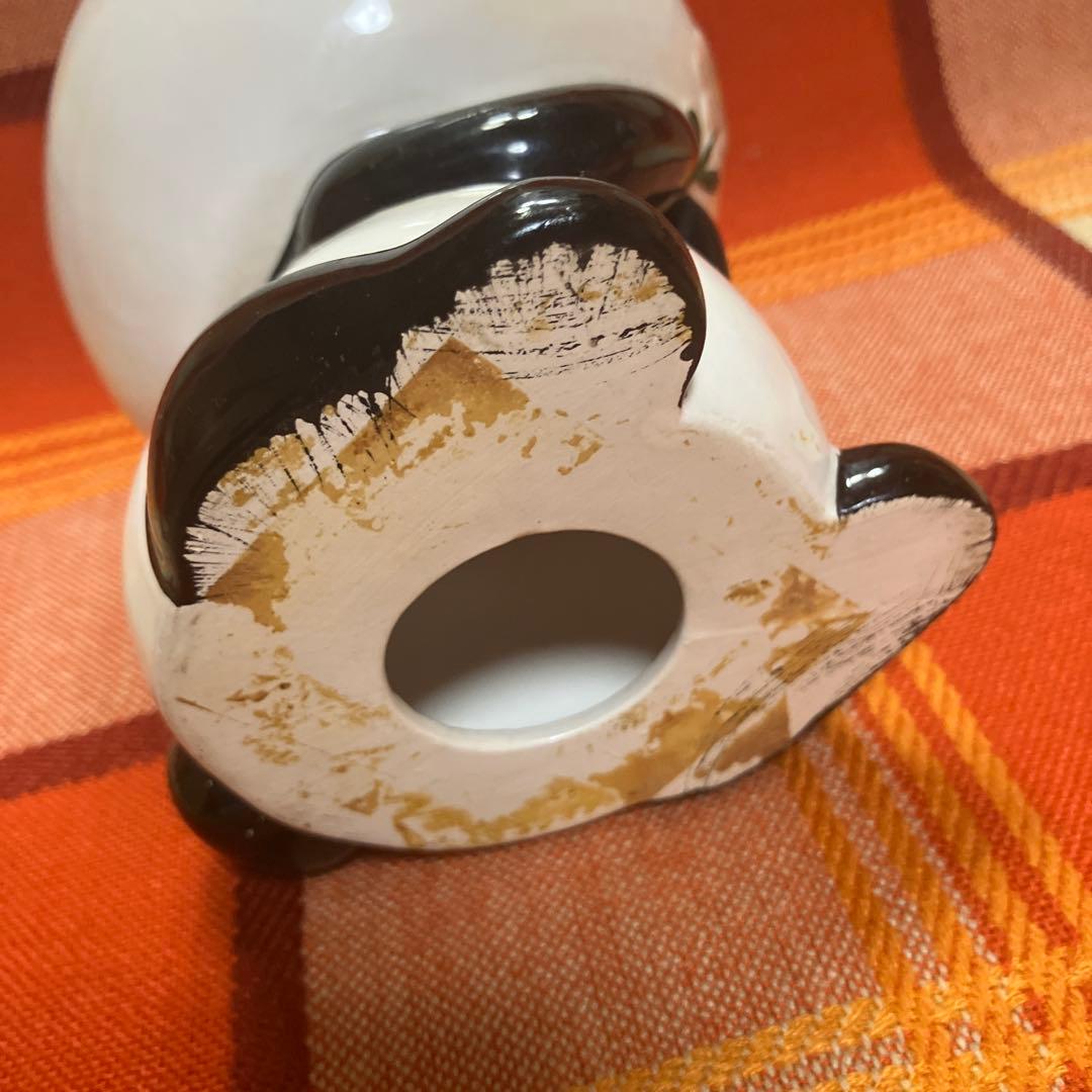 昭和レトロ　内藤ルネ　パンダさん　貯金箱