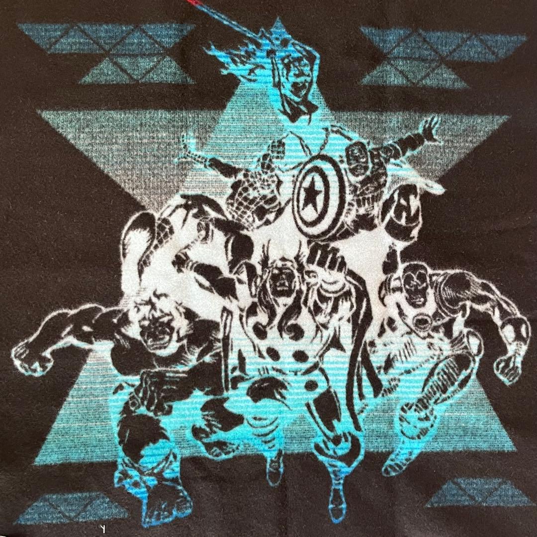希少 未使用タグ付 PENDLETON × MARVEL ブランケット キャンプ