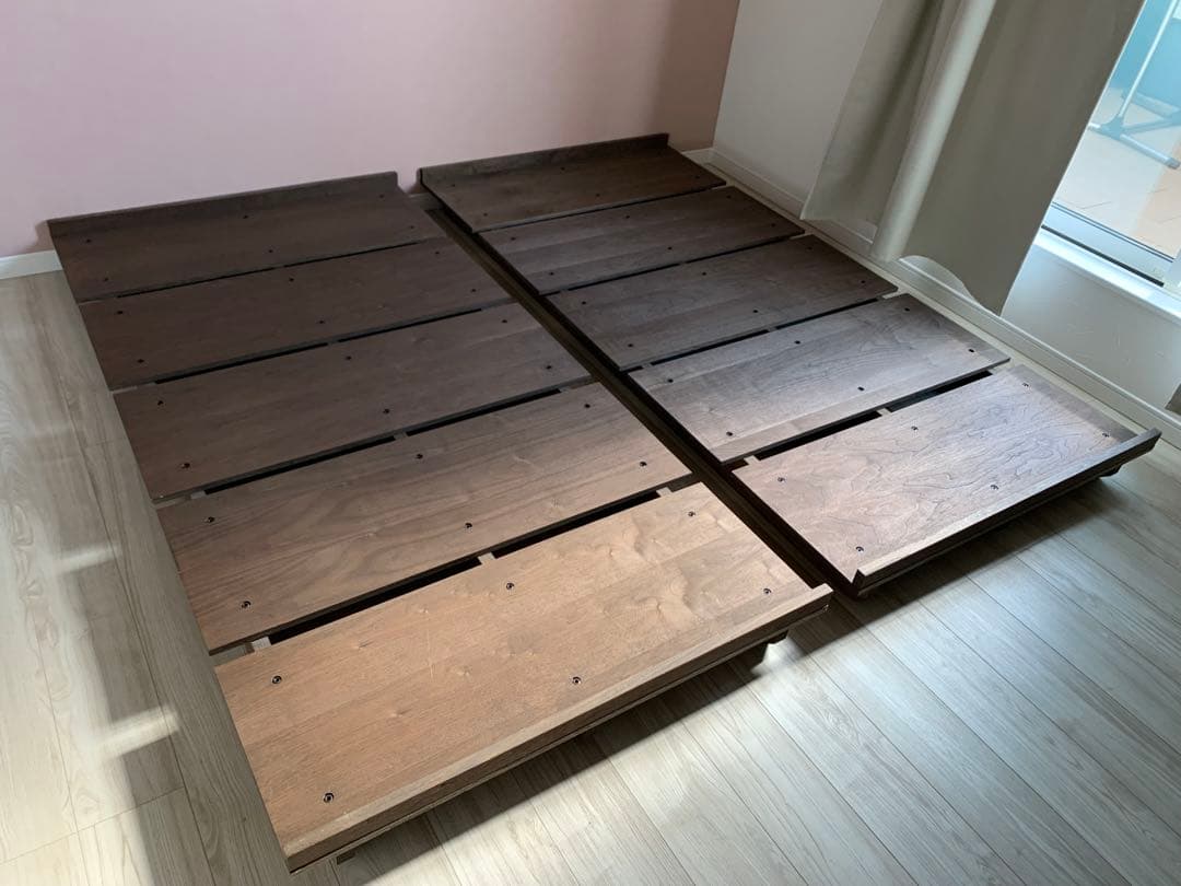 neruco ネルコンシェルジュ　ステイシー　スノコベッド　ベッドフレーム②