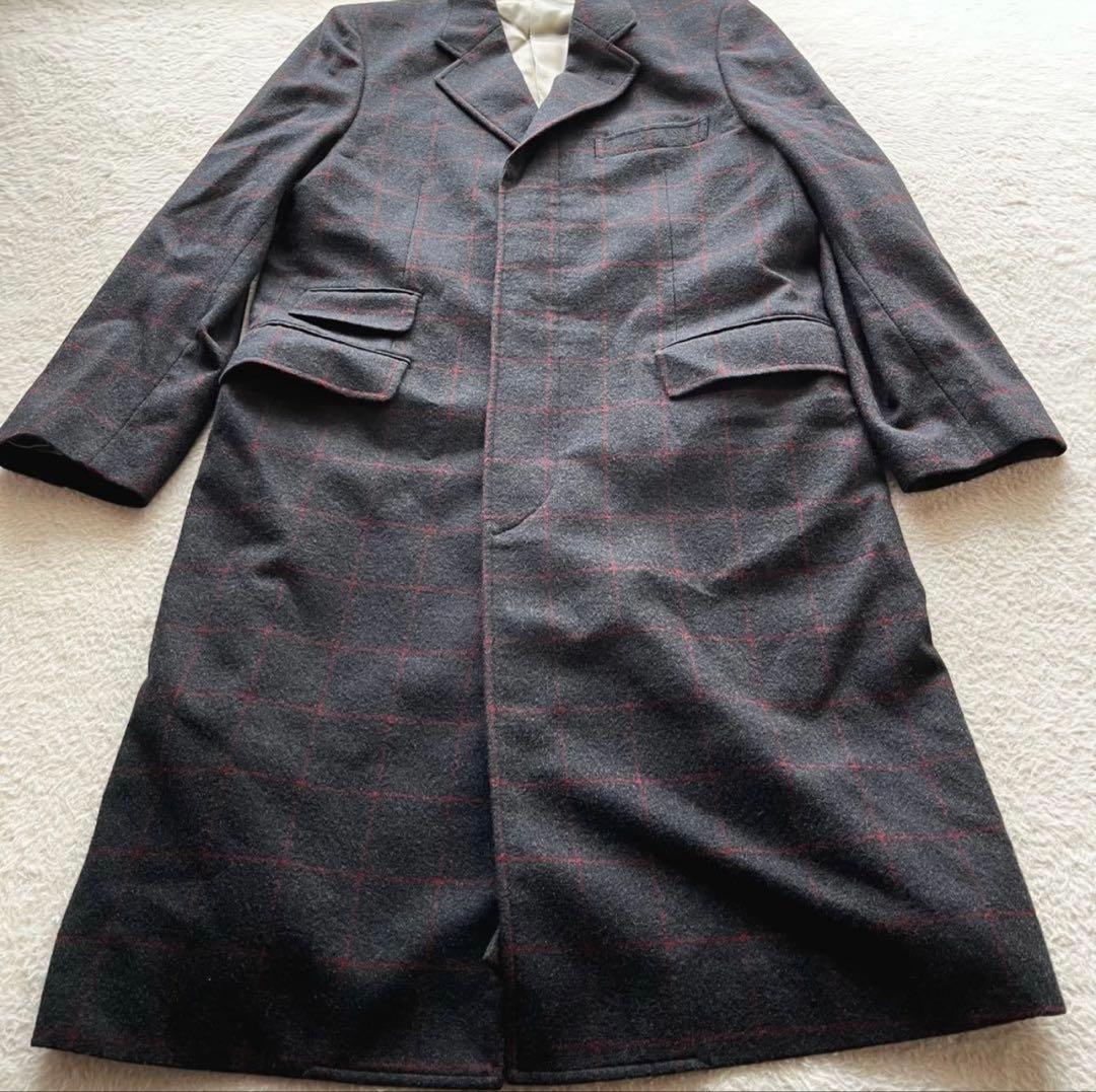 Paul Smith ポールスミス チェスターコート ロングコート チェック