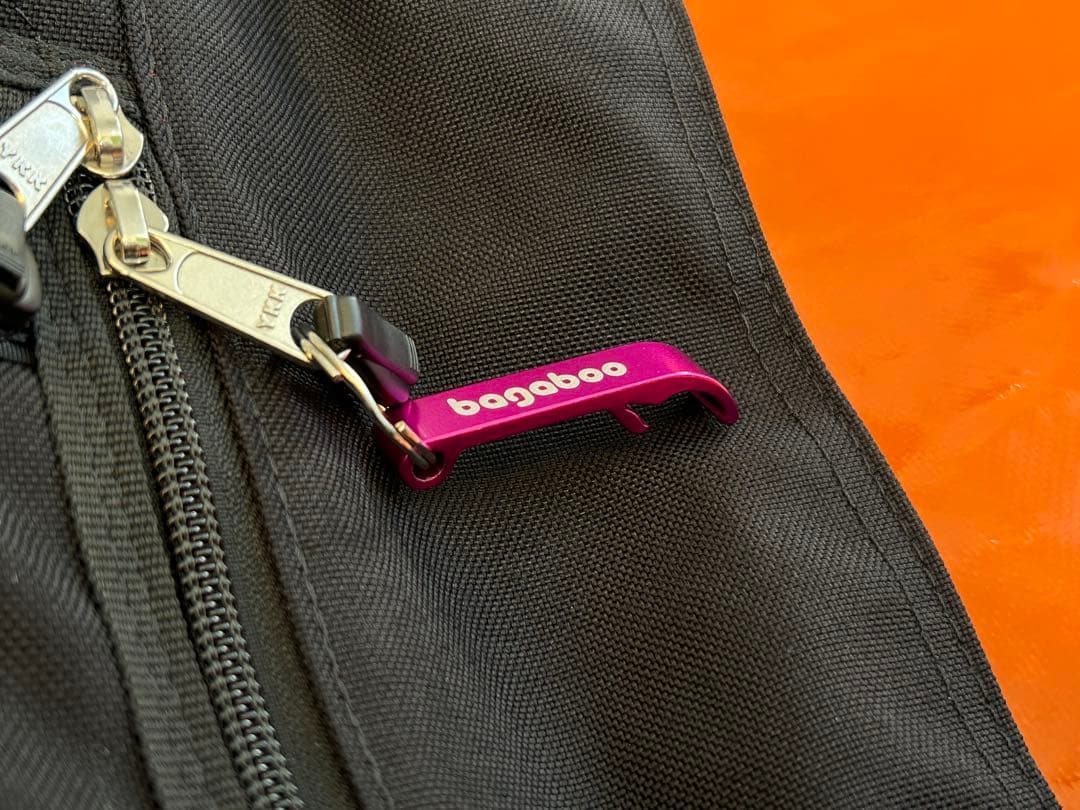 bagaboo ブラック メッセンジャーバッグ