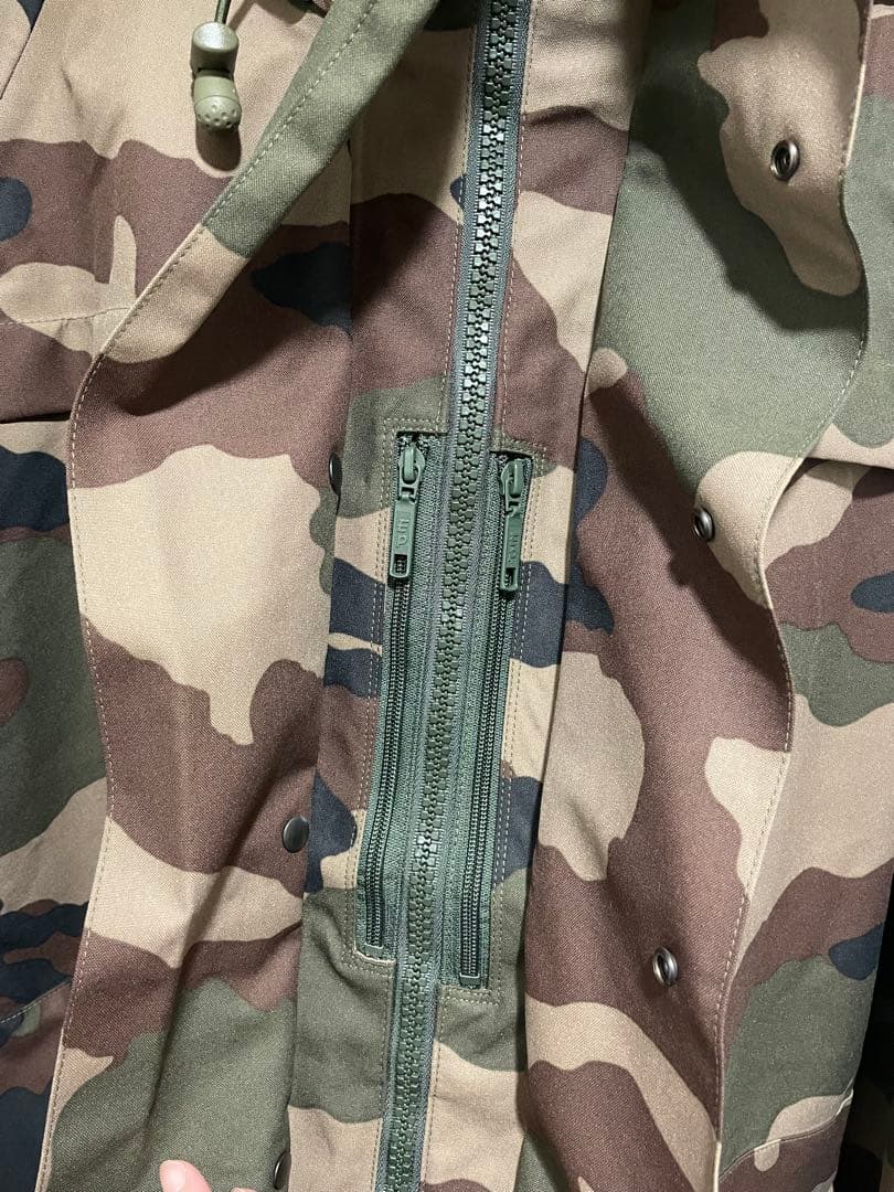 WAIPER 実物 デッドストック フランス軍CCE フィールドパーカ128L