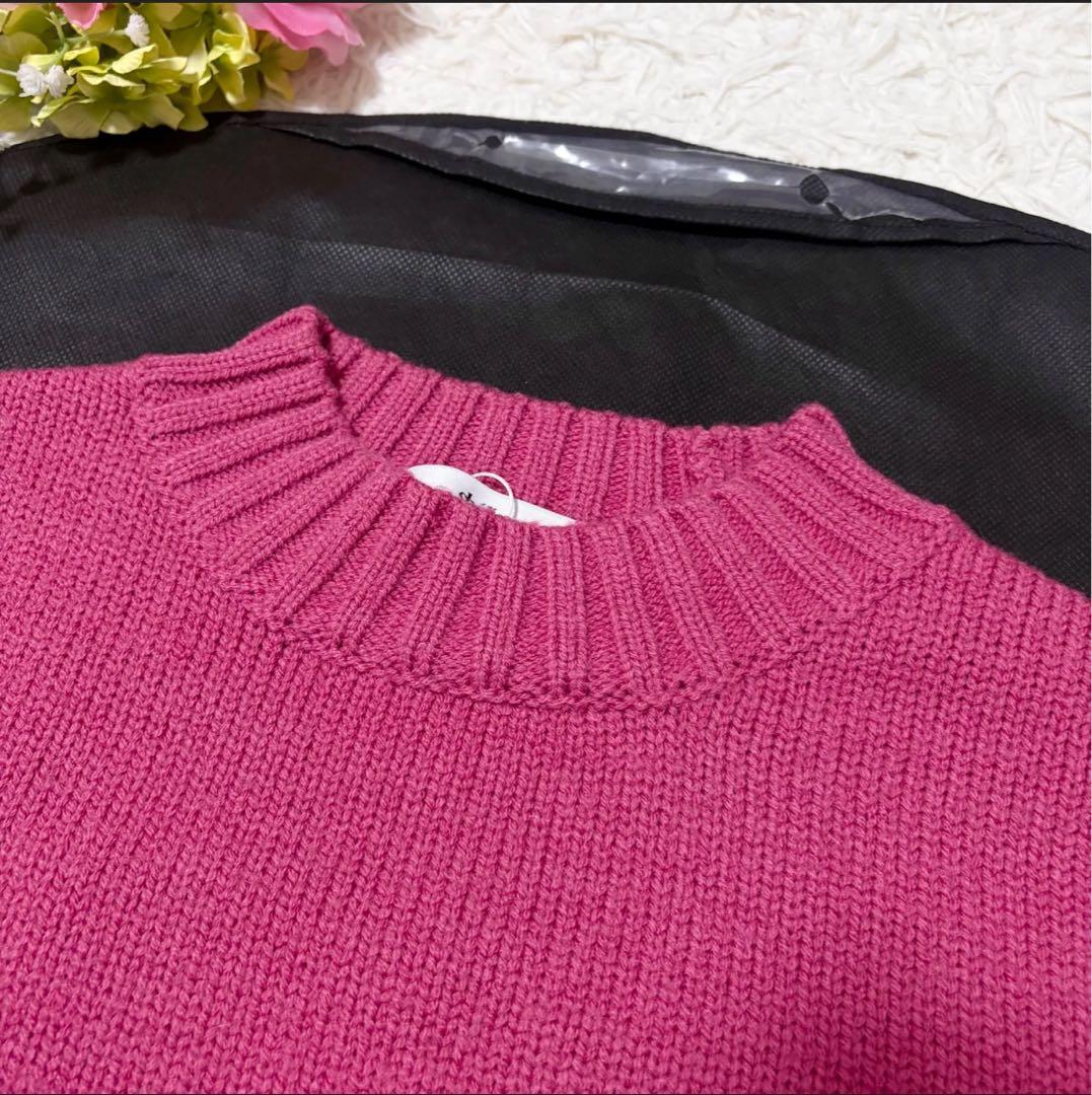 【新品タグ付き✨】sheller inside out sweater ピンク