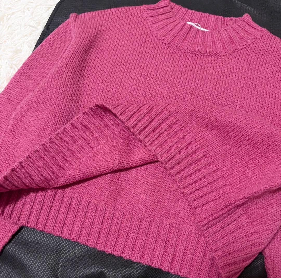 【新品タグ付き✨】sheller inside out sweater ピンク