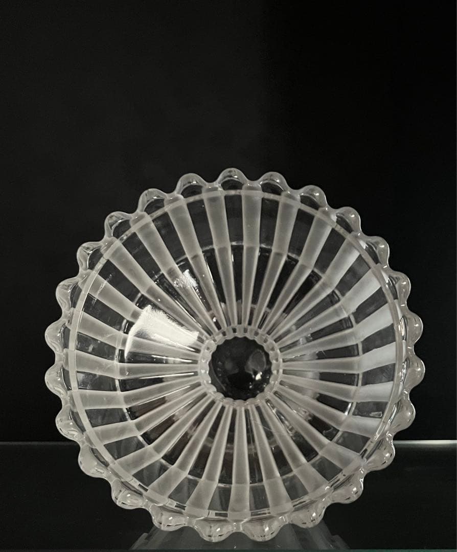 Baccarat バカラ/※大型サイズ 蓋物　キャンディーボックス