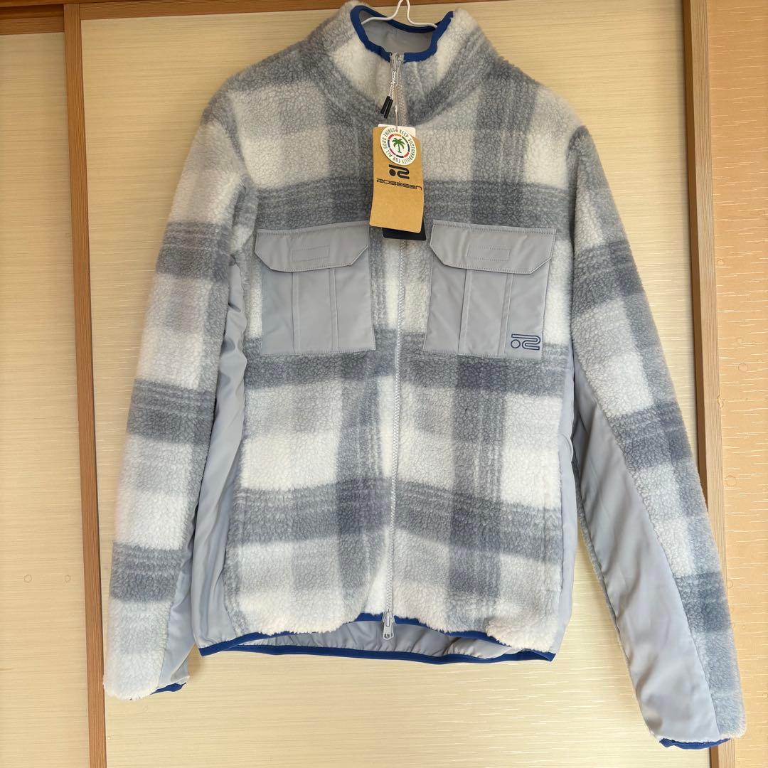 ROSASEN 新品未使用リバーシブルジャケット　ライトグレー　メンズM