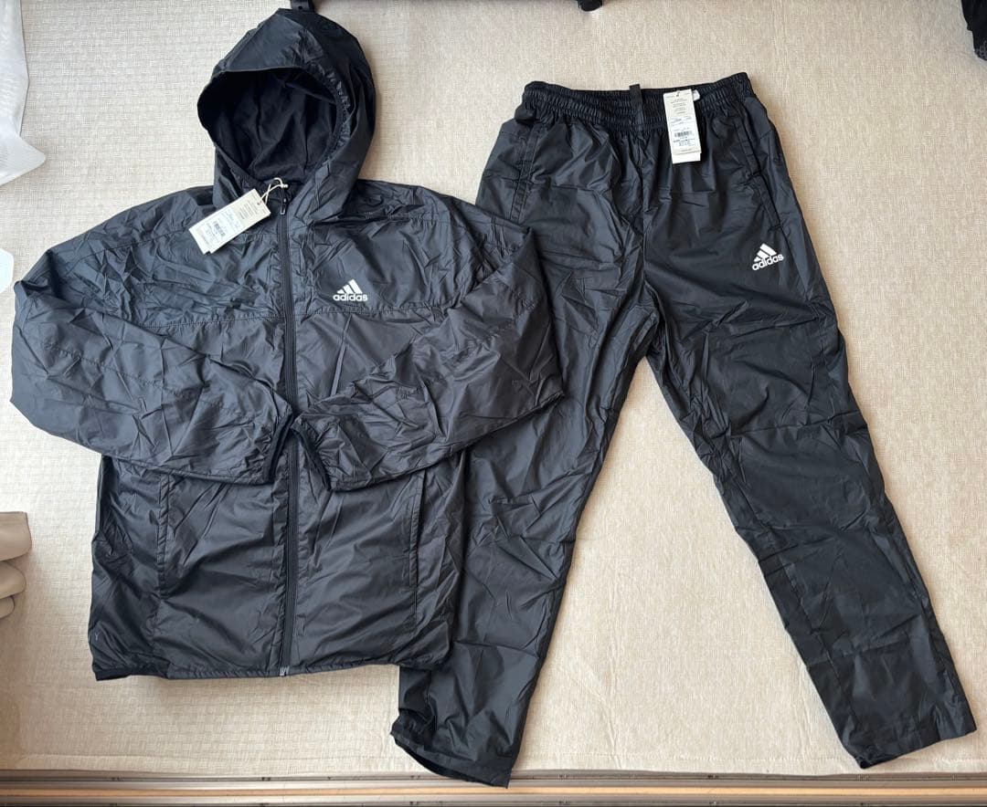 新品未使用 adidas ジャージ上下セットアップ ブラック M