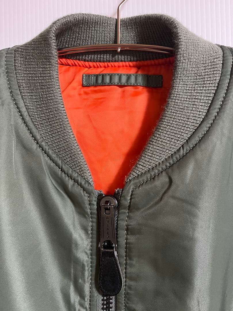 AVIREX MA-1ジャケット オリーブ カーキXL