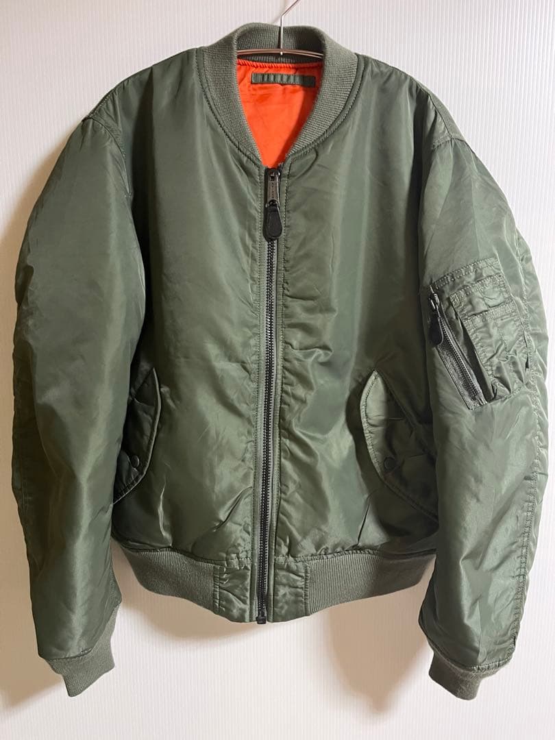 AVIREX MA-1ジャケット オリーブ カーキXL