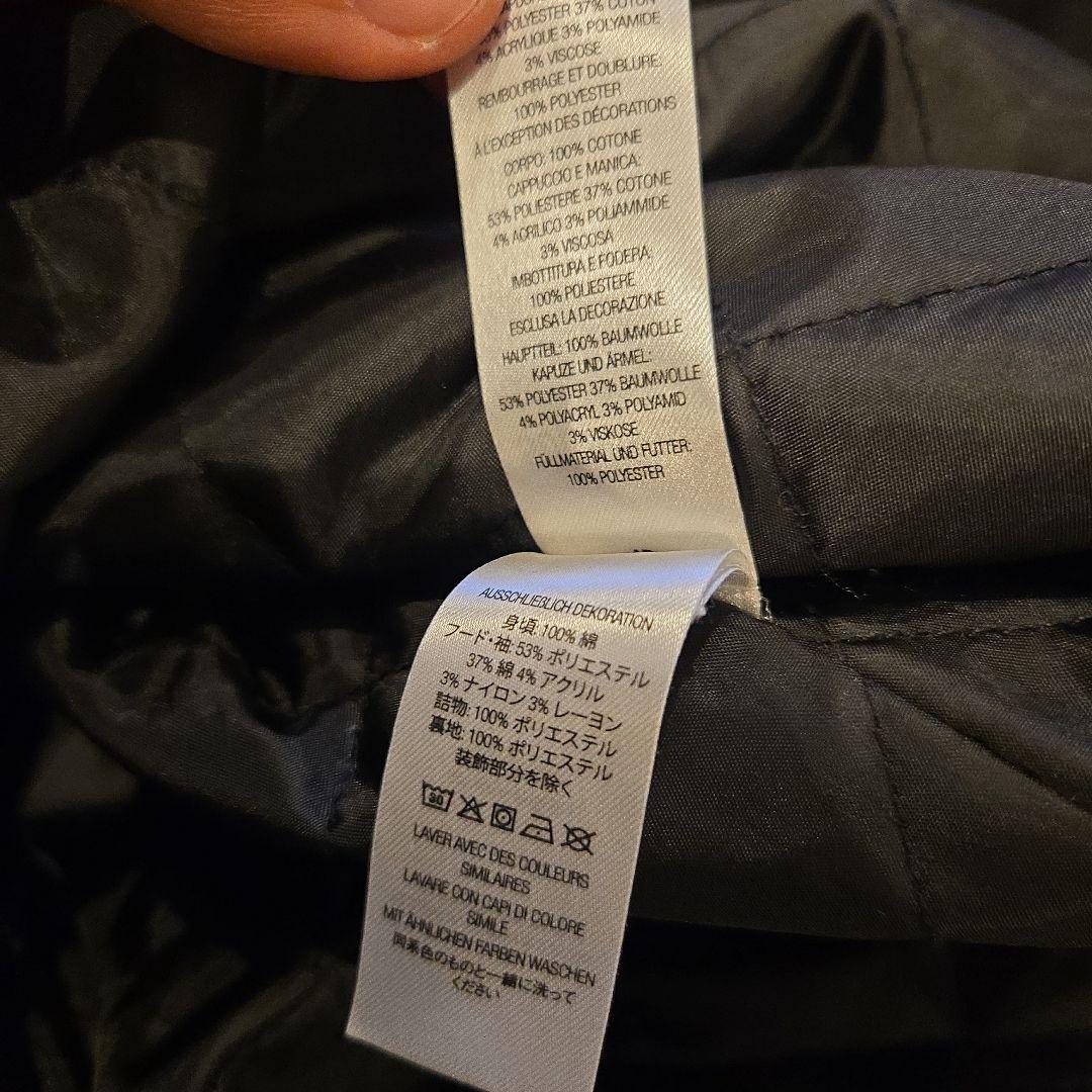 22FW Supreme Fleece Hooded Denim Shirt　L