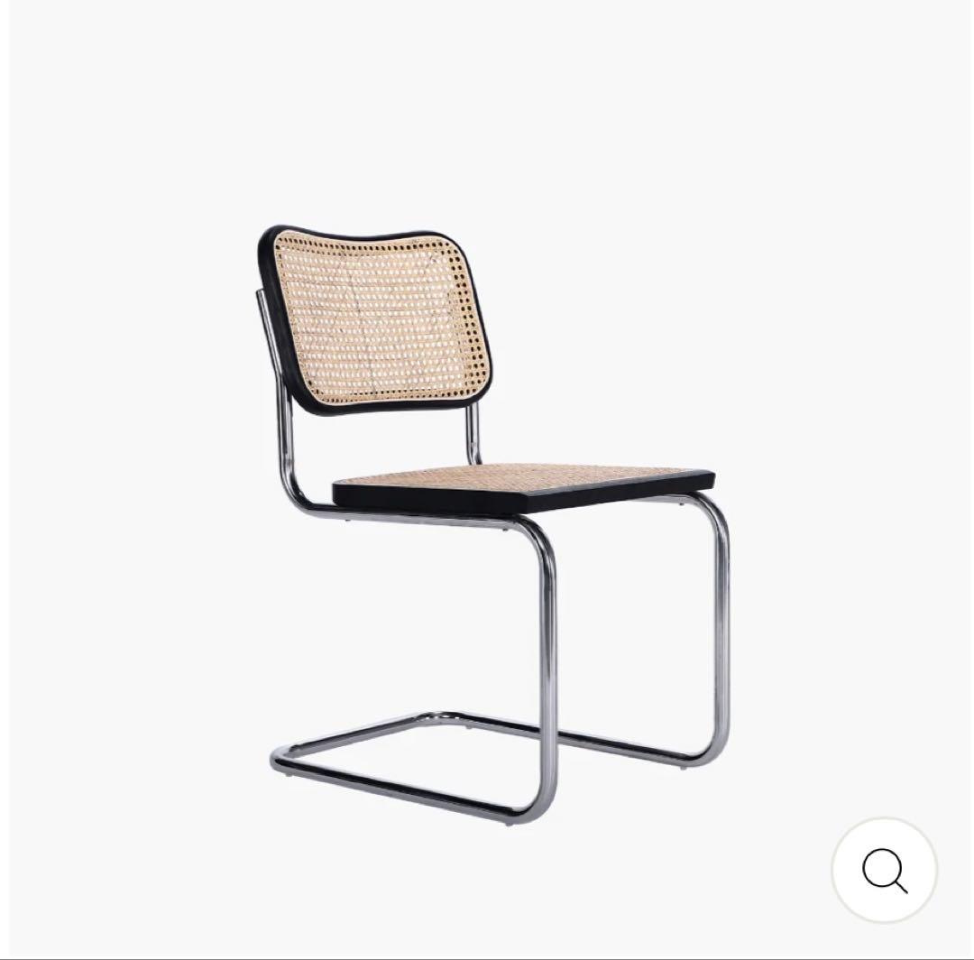 Cesca Armless Chair Black / チェスカアームレスチェア