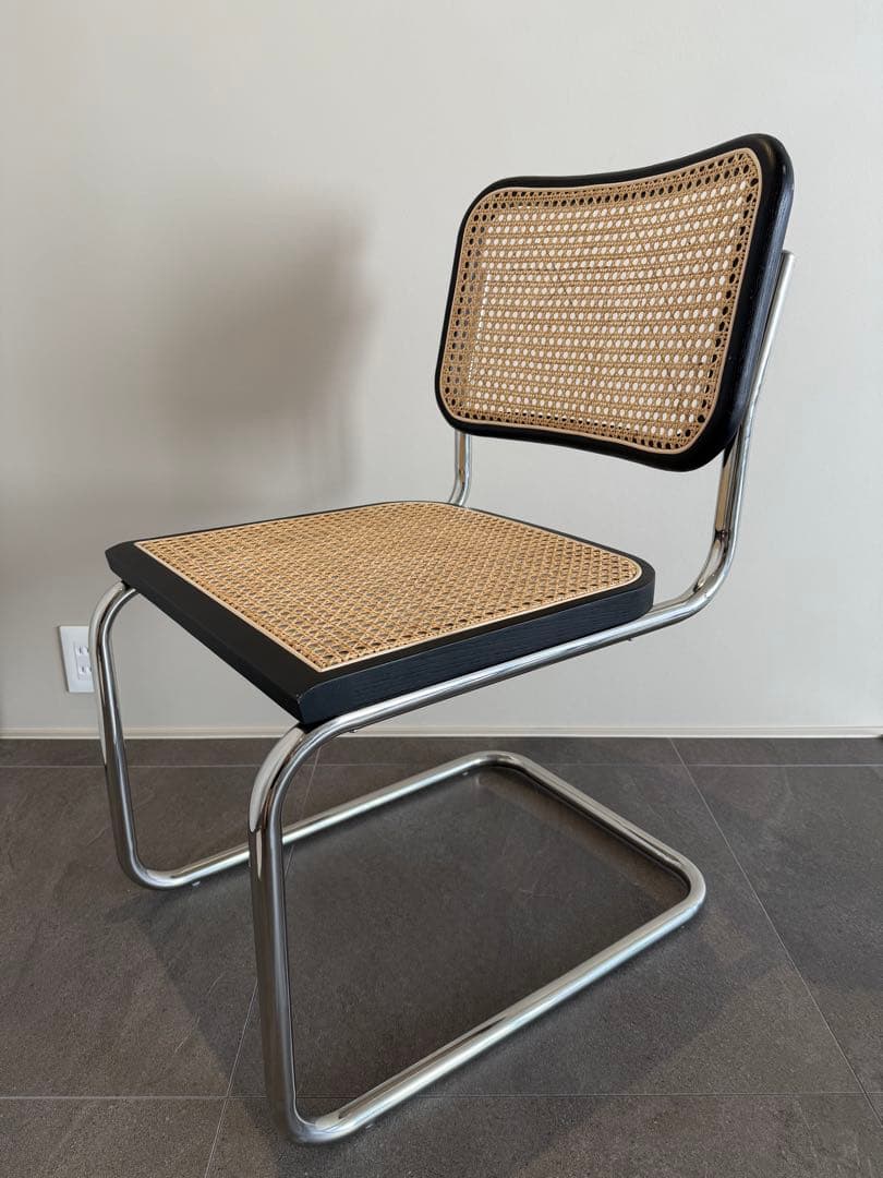 Cesca Armless Chair Black / チェスカアームレスチェア