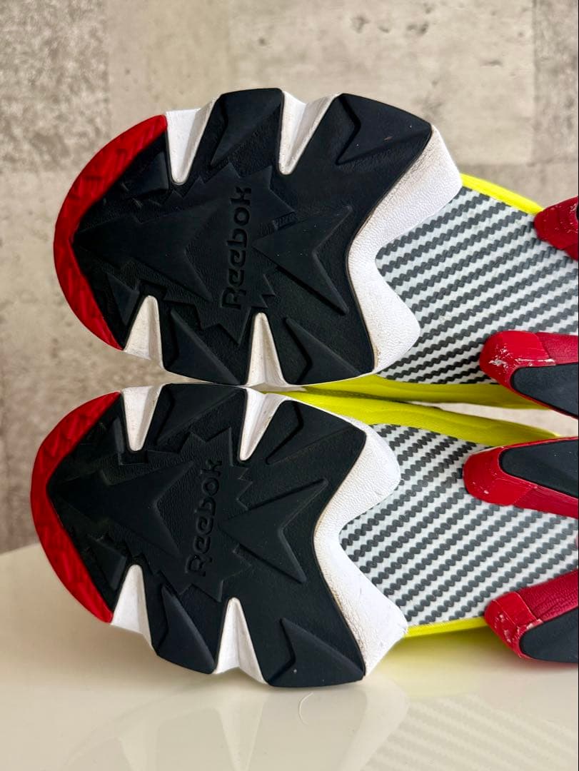 Reebok Instapump Fury イエロー/レッド