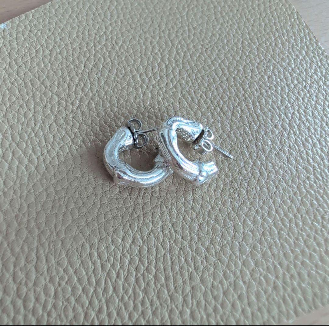 Tiffany シルバーバンブーピアス(両耳)