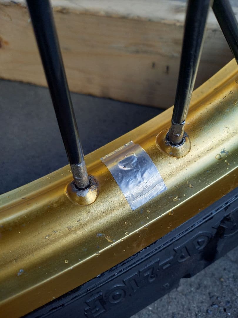 YAMAHA　セロー250　純正ホイールタイヤセット　IRC　GP210