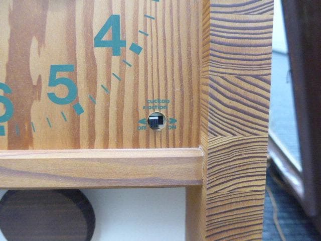 美品！長野の時計工房／キコリ・デザイン研究所の六角森のフクロウ時計／4万円