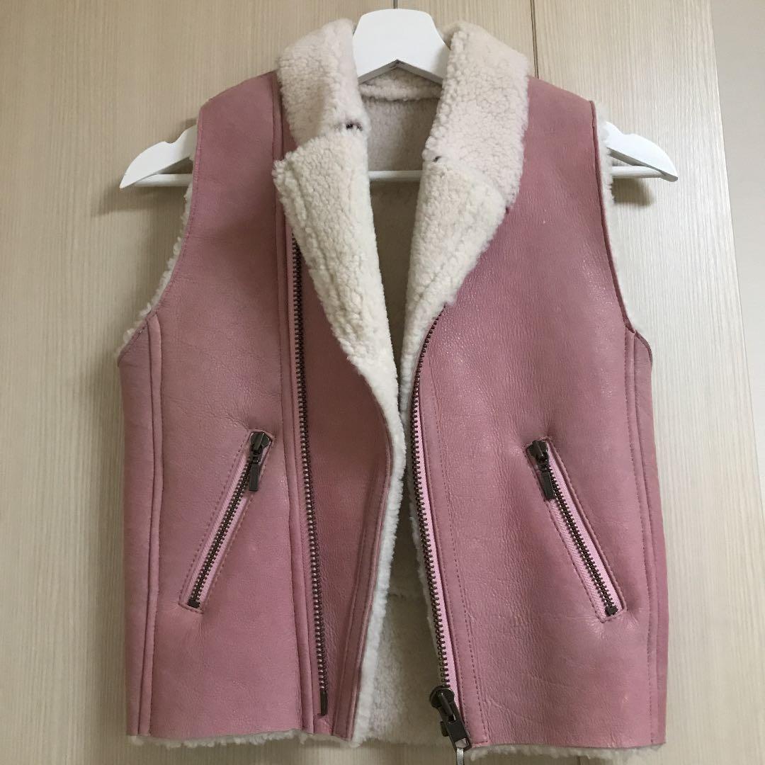 Me couture by Me ムートンベスト　新品