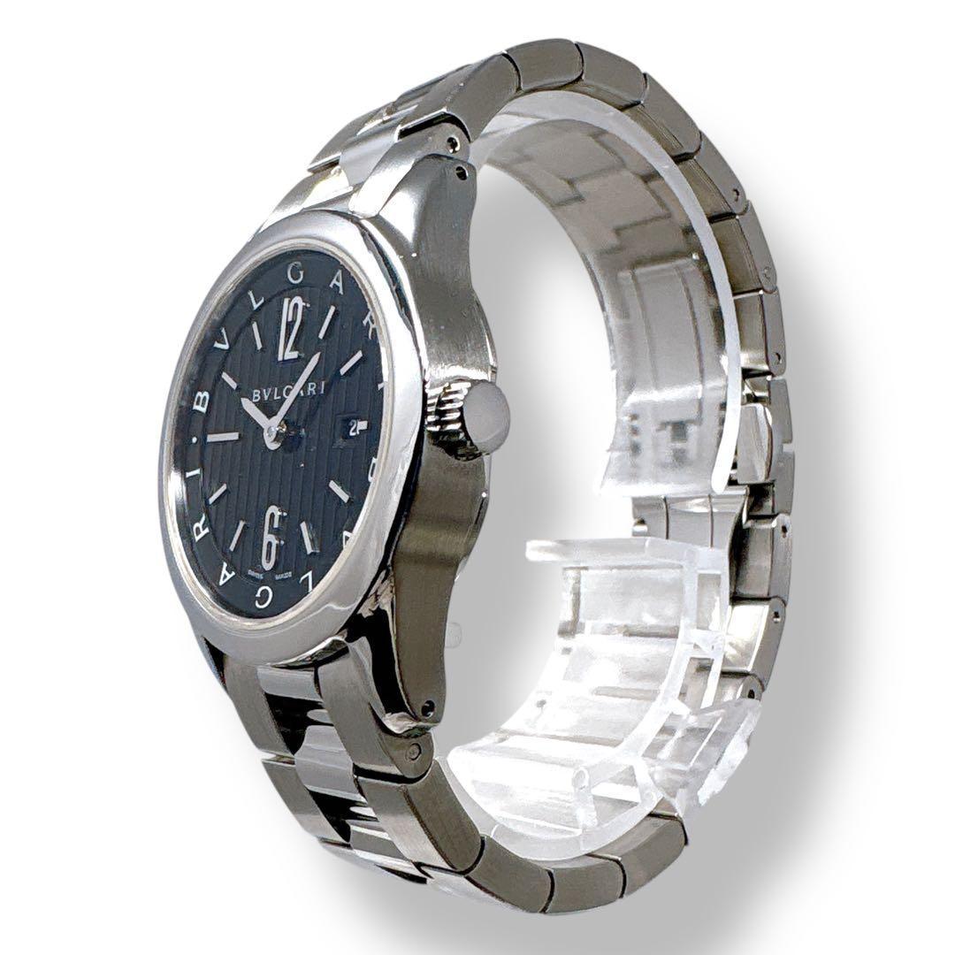 ブルガリ ソロテンポ ST30S ブラック クォーツ レディース 時計 ブランド