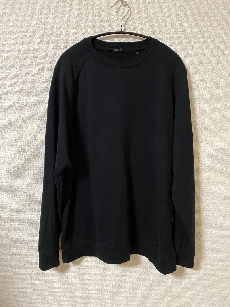 comoli コットンシルク長袖クルー　サイズ2