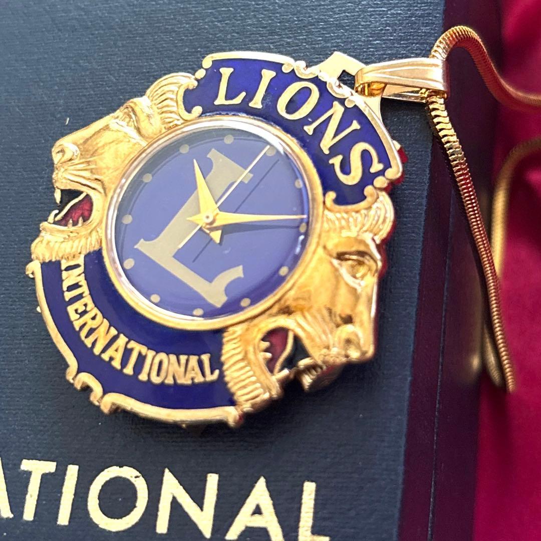 ライオンズクラブメンバーズウォッチ　手巻き 時計 17石 RICOH リコー