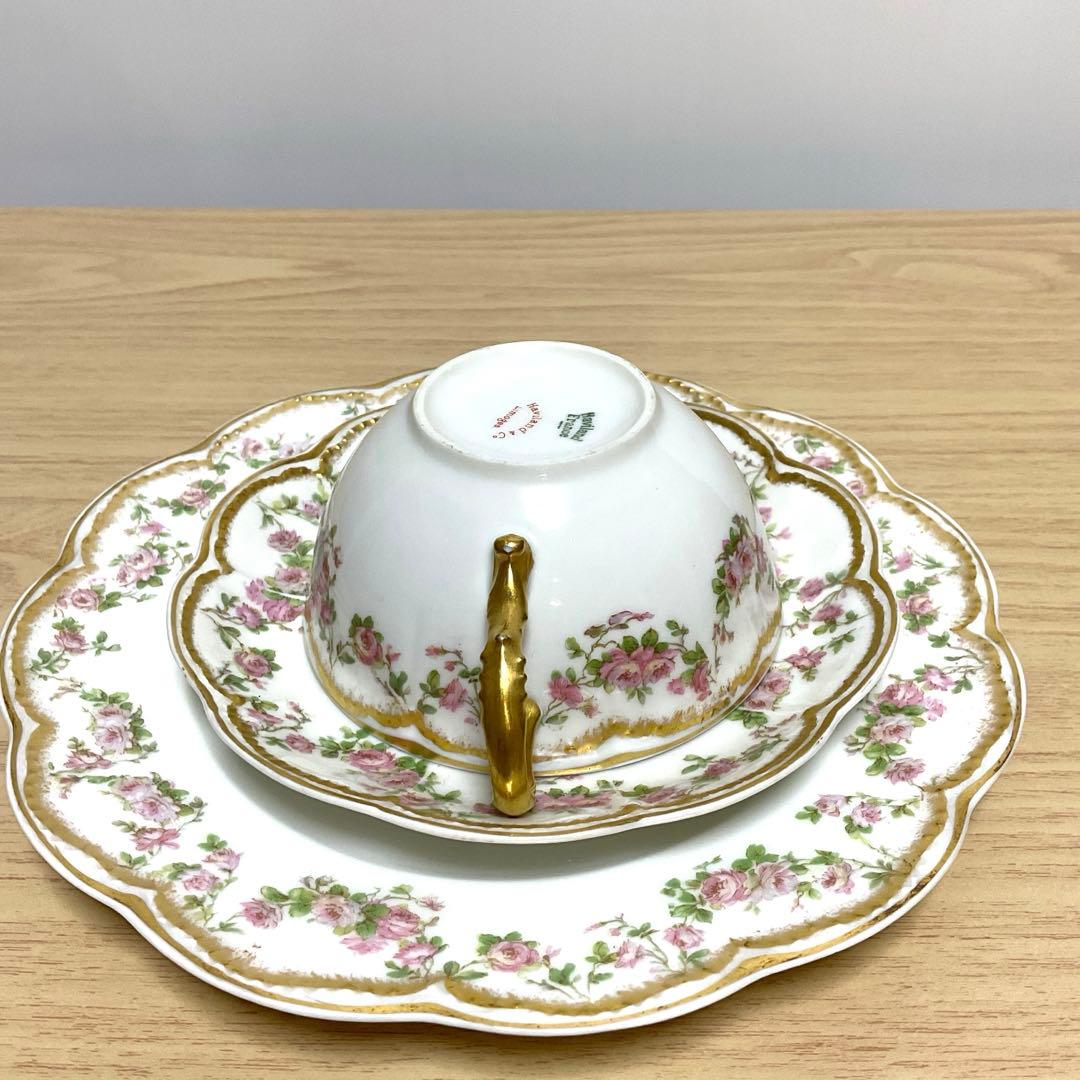 アビランド　リモージュ　270 カップ&ソーサー　19cmプレート　トリオ ①