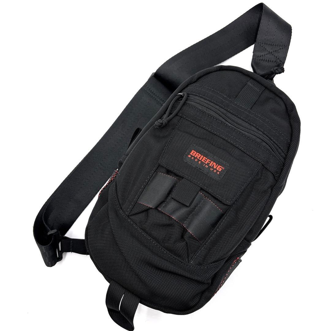 極美品✨BRIEFING ブリーフィング ボディバッグ ショルダーバッグ 多機能