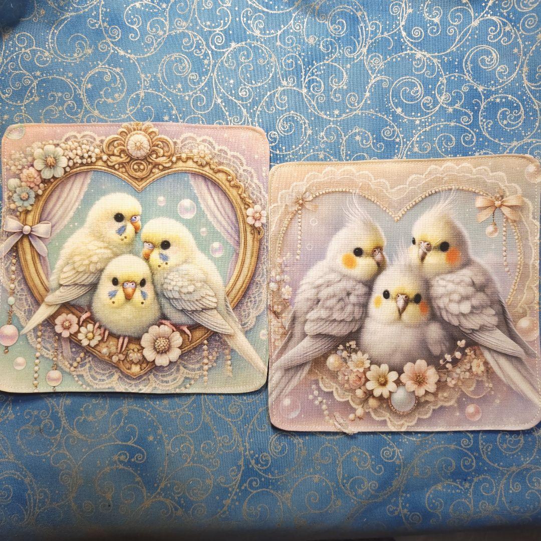 もも＆まりん　ハンカチ　シマエナガ柄　23枚