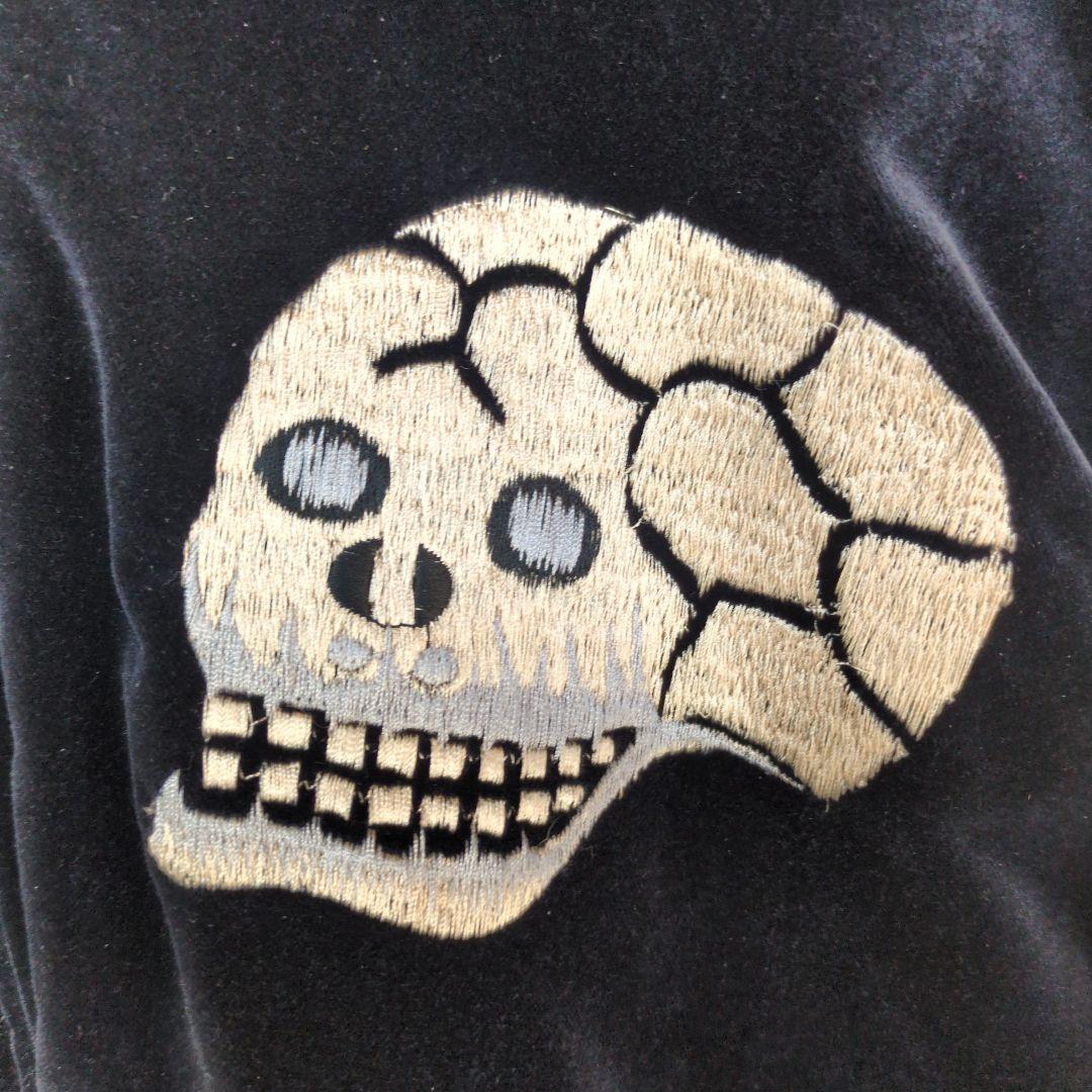 東洋エンタープライズ　テーラー東洋　髑髏　赤虎 スカジャン