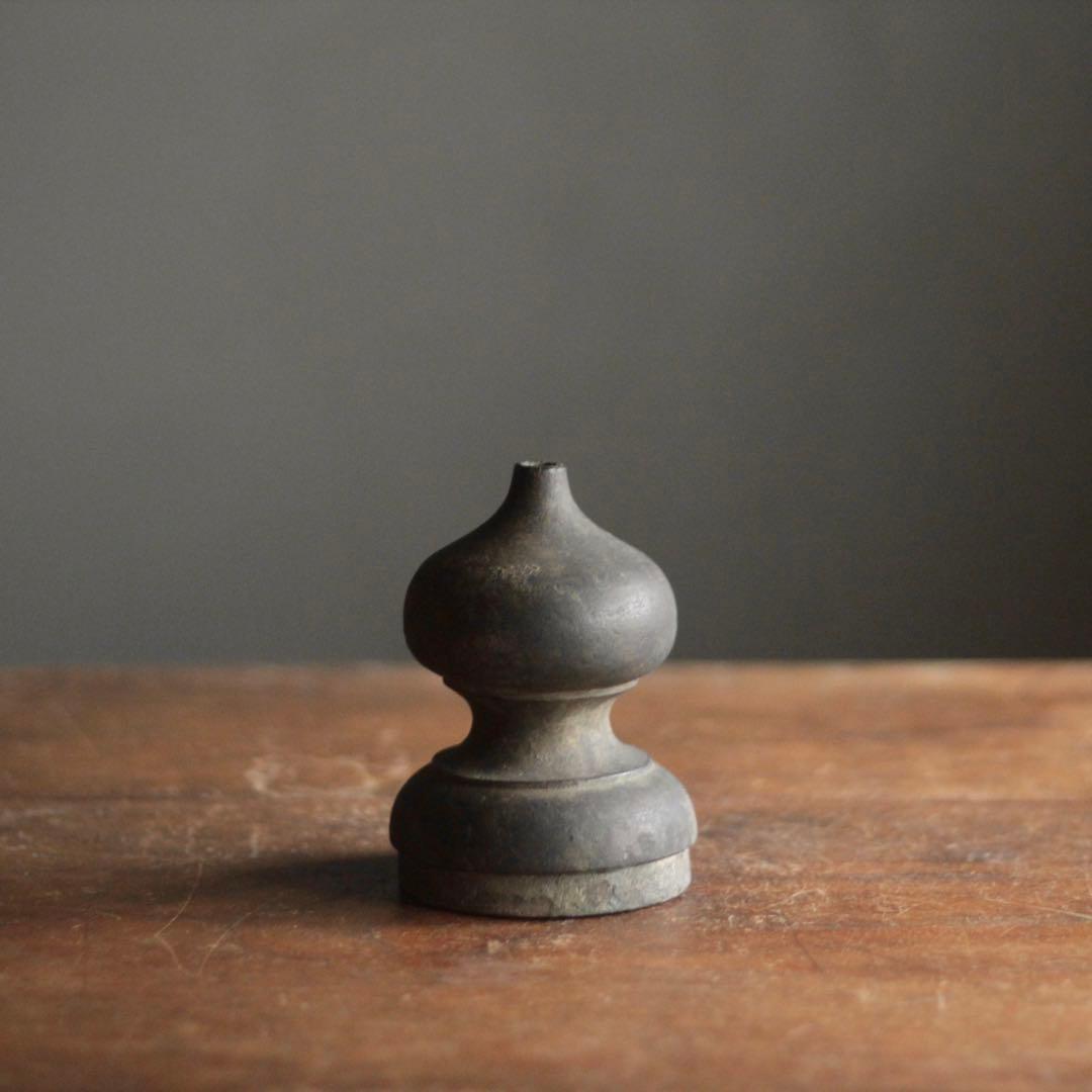 古銅 擬宝珠 古美術 古道具 アンティーク 仏教美術 オブジェ