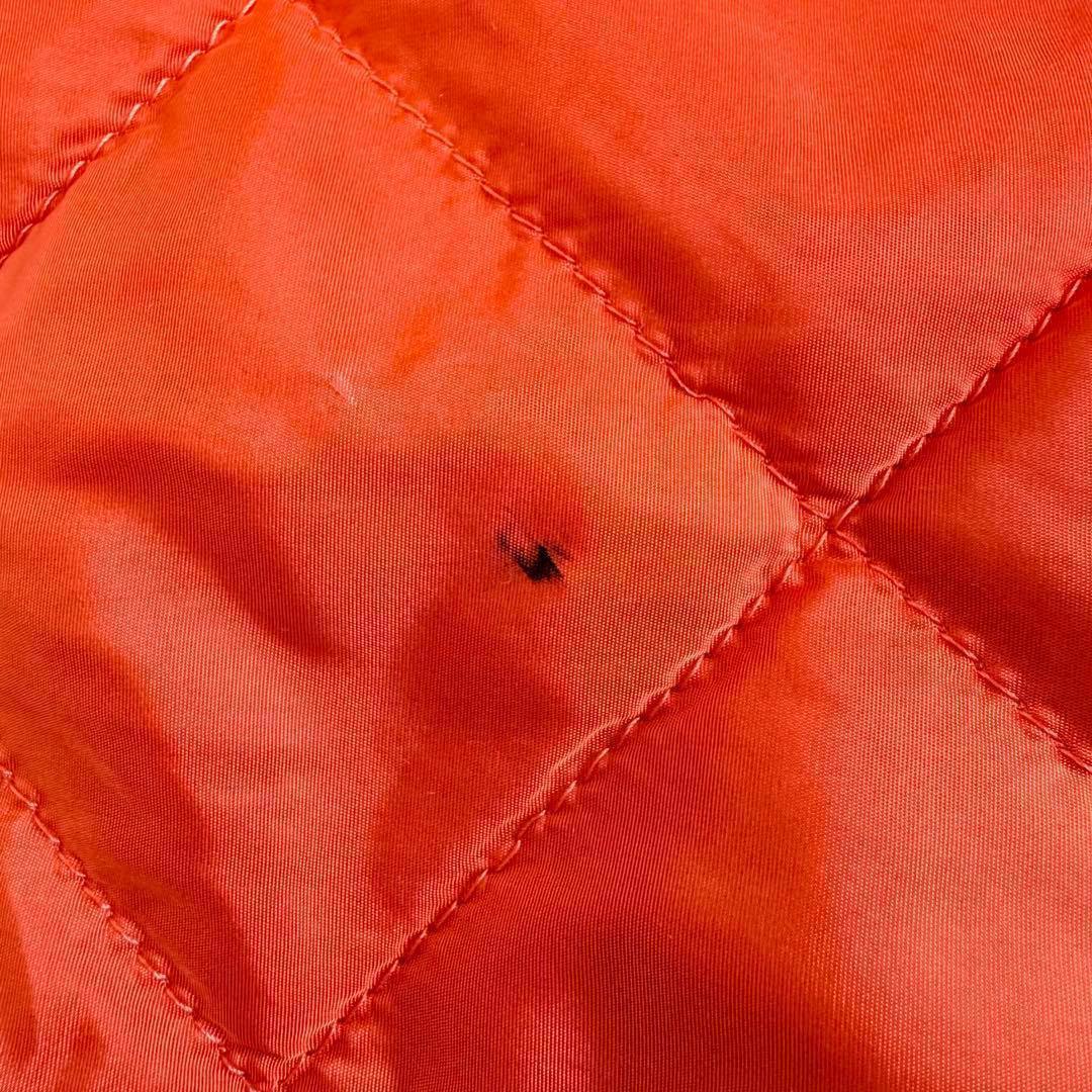 美品　XL相当　グッチ　ナイロンコート　ロゴワッペン　キルティング　フード　黒