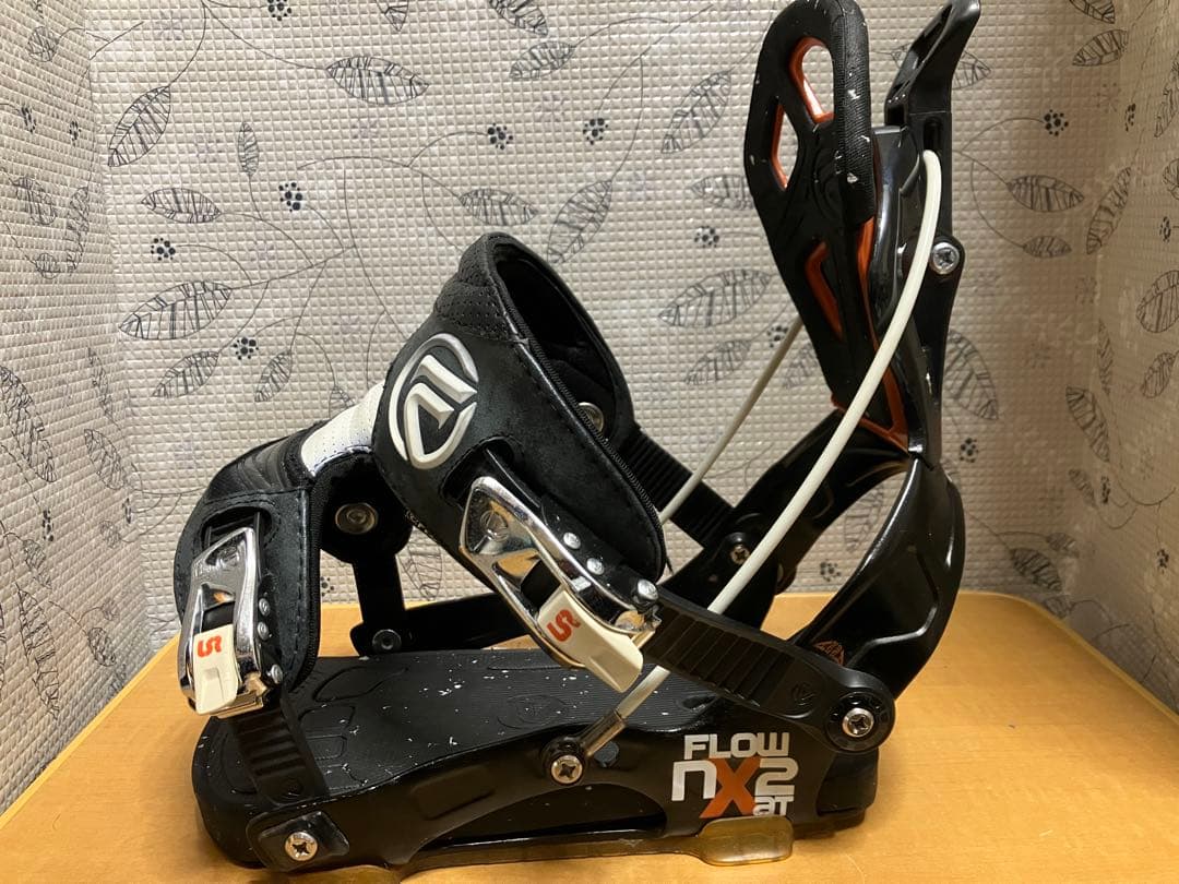 ラスト。Flow NX2-at ビンディング Lサイズ　オレンジ