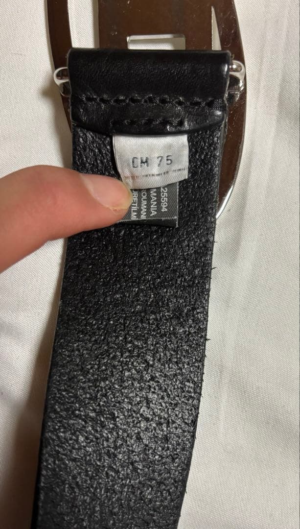 DIESEL B-1dr レザー ベルト