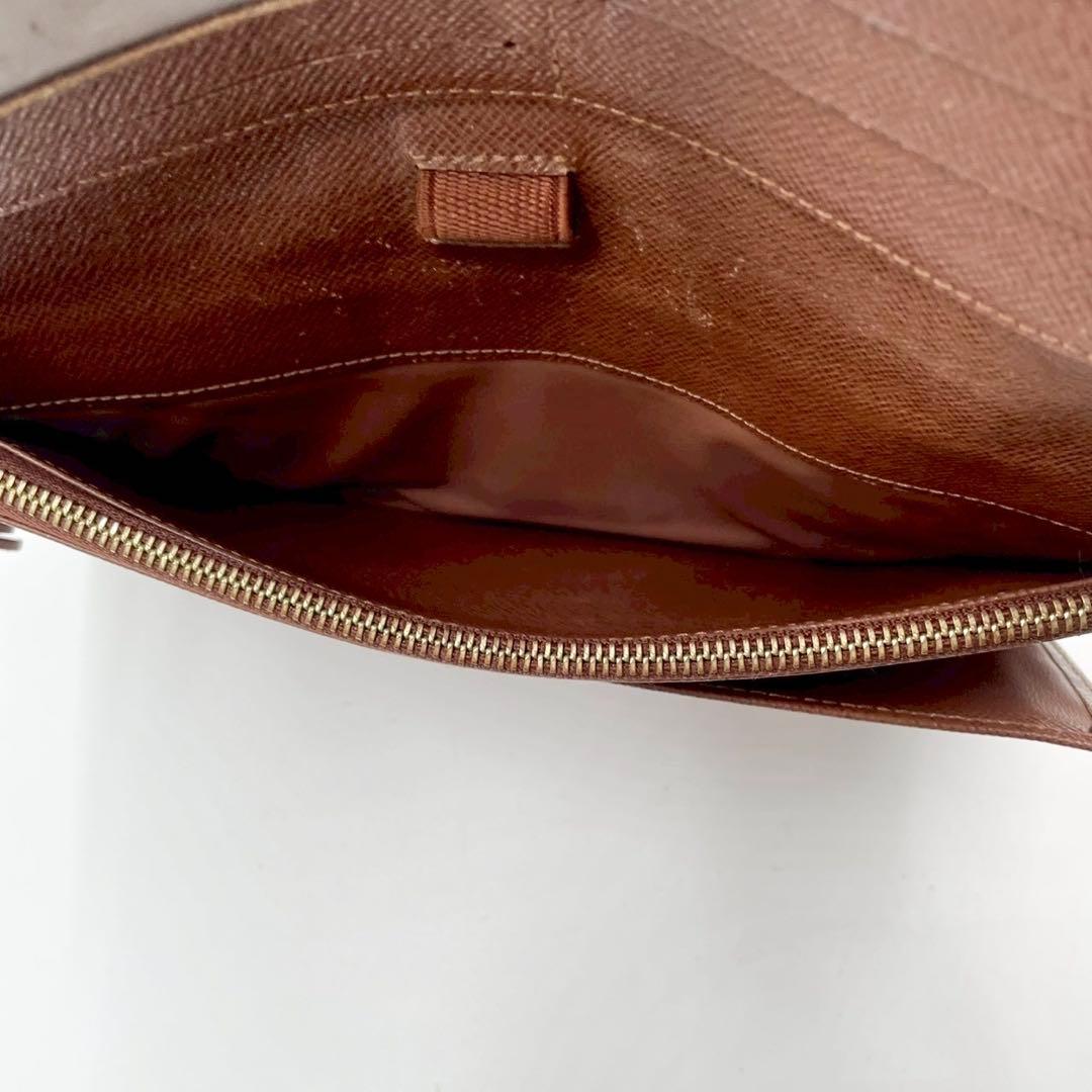 良品　ルイヴィトン　M66566 モノグラム　アンソリット　オーガナイザー　茶