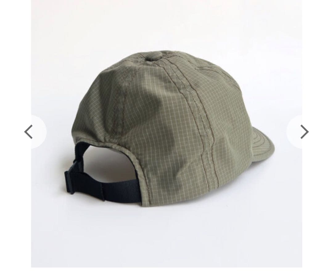 TEMBEA ライトカーキ　ナイロンキャップ