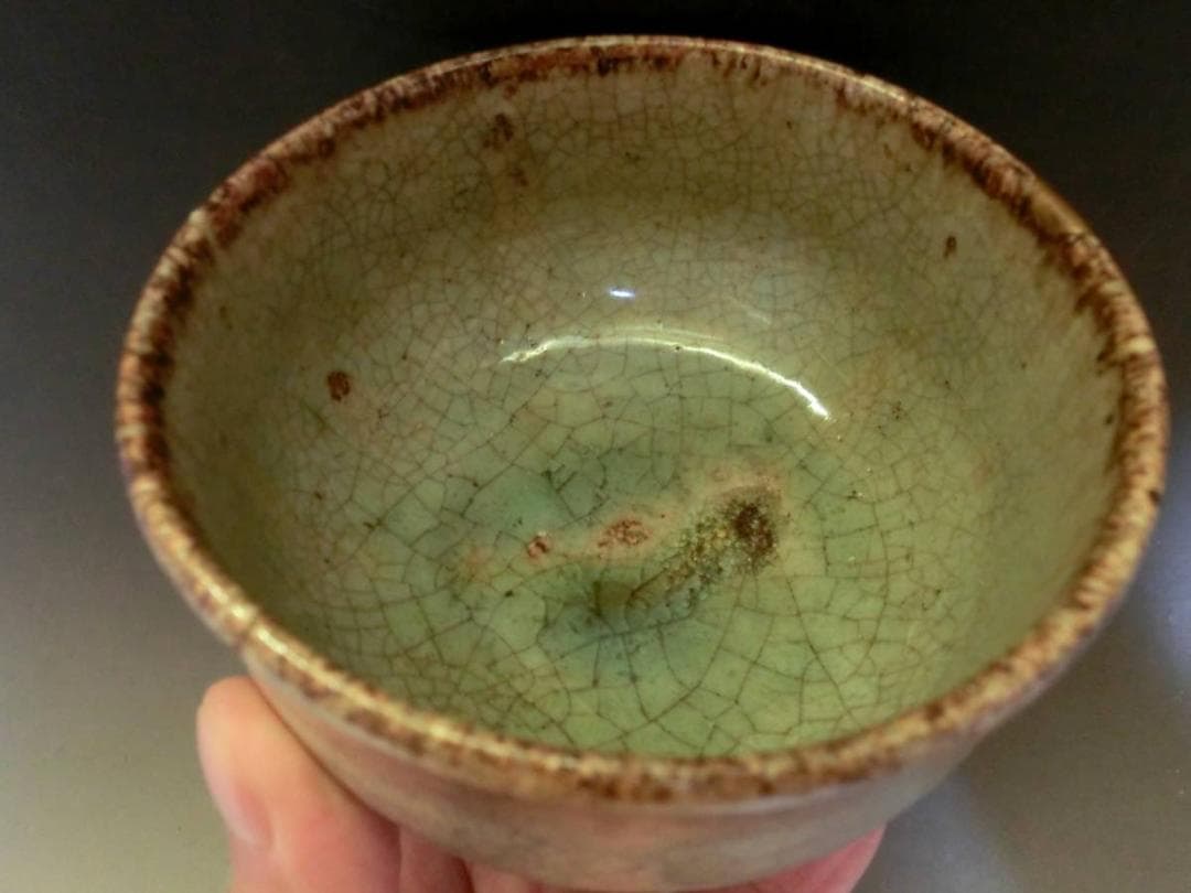 茶碗■高麗 時代物ぐい呑み 高麗茶碗 李朝 堅手茶碗酒器 古玩 骨董品 希少■