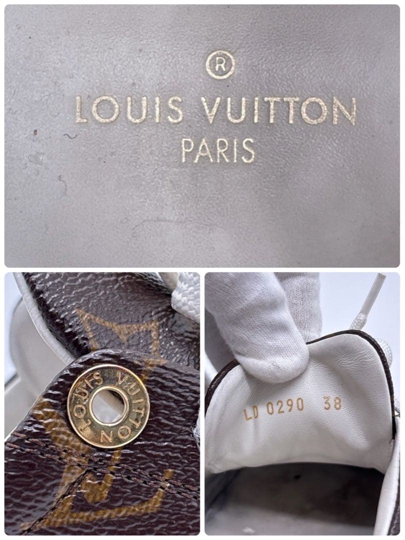 ルイヴィトン　モノグラム タイムアウトライン スニーカー 25092404