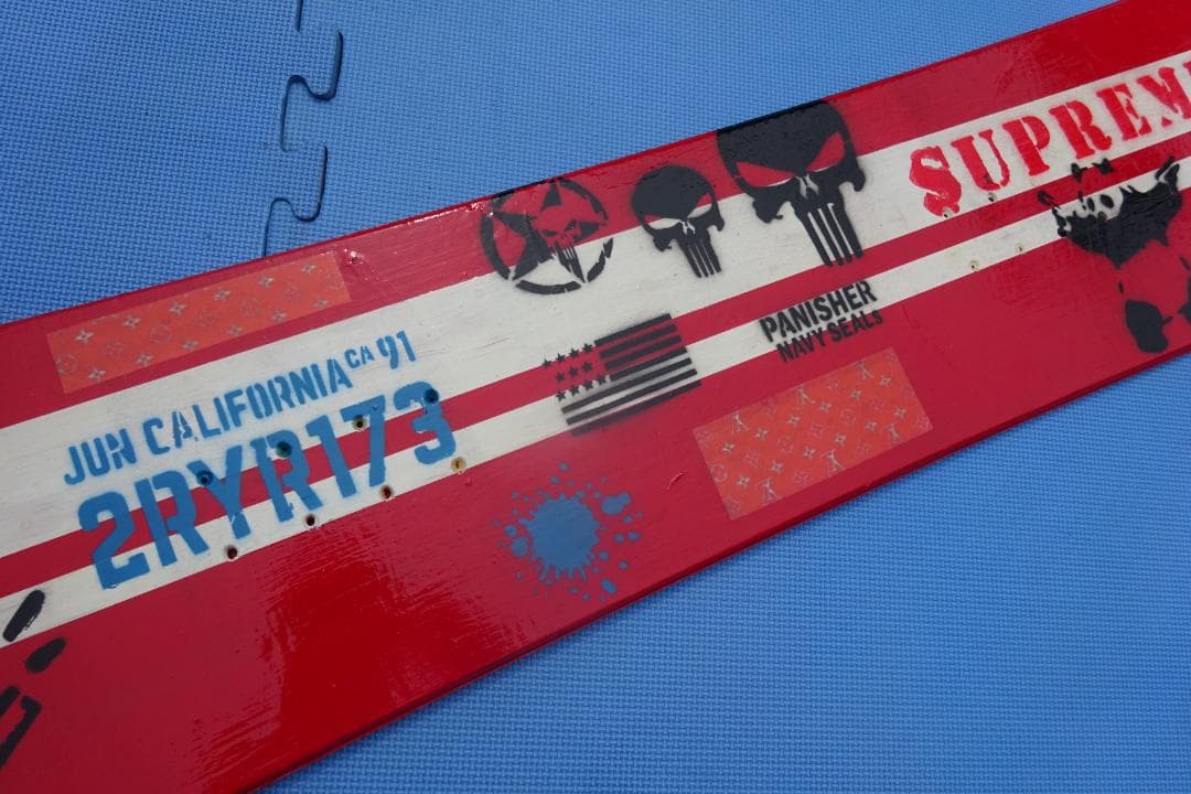 スノボーベンチ オシャレ インテリアガレージ テーブル 18Lタンク