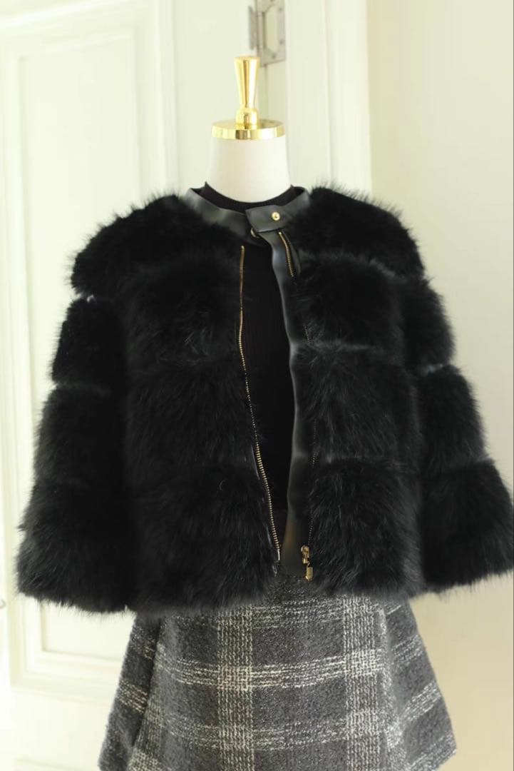 ジャケット・アウター sheller luxury fur coat