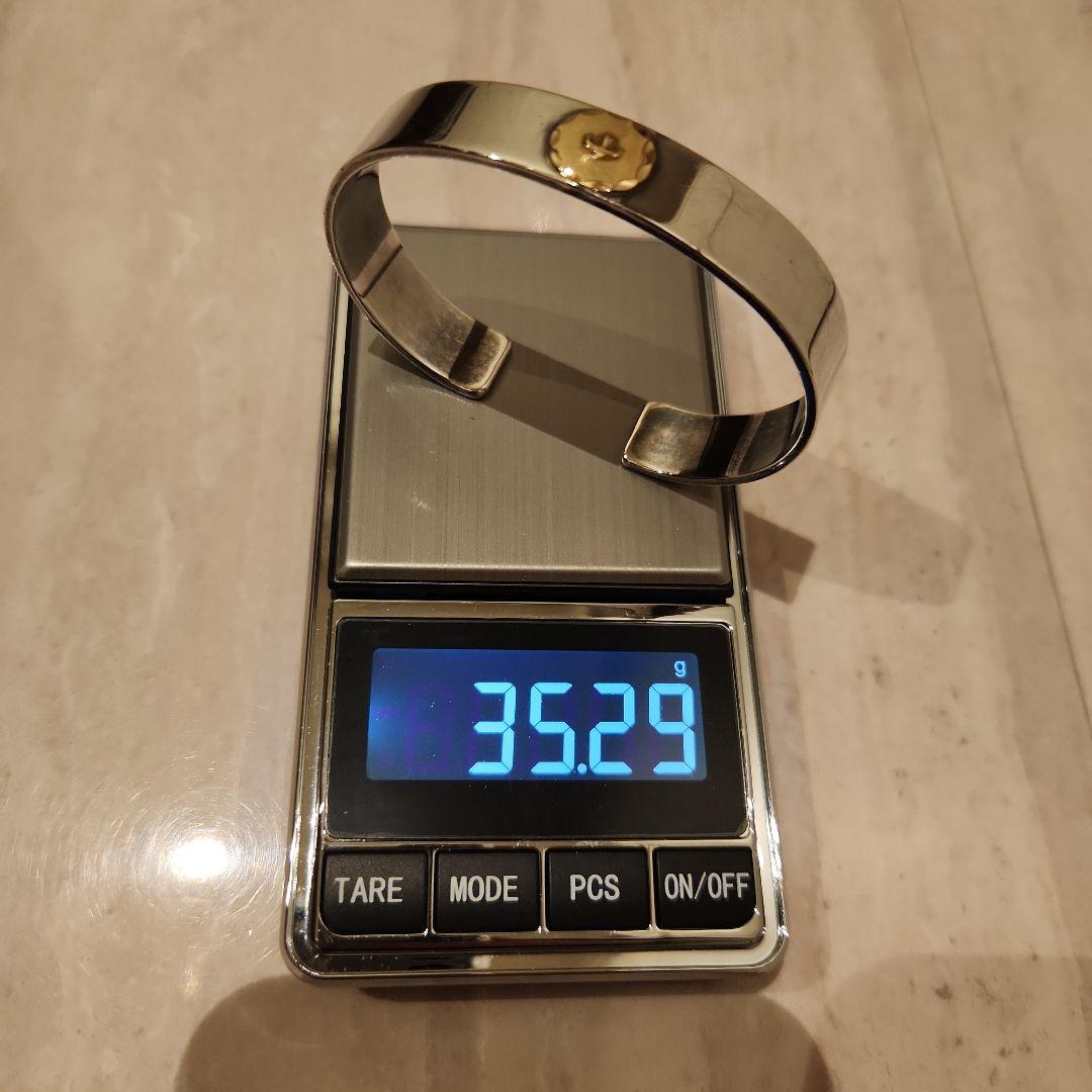 ゴローズ　goro's　平打ちブレスレットM.L