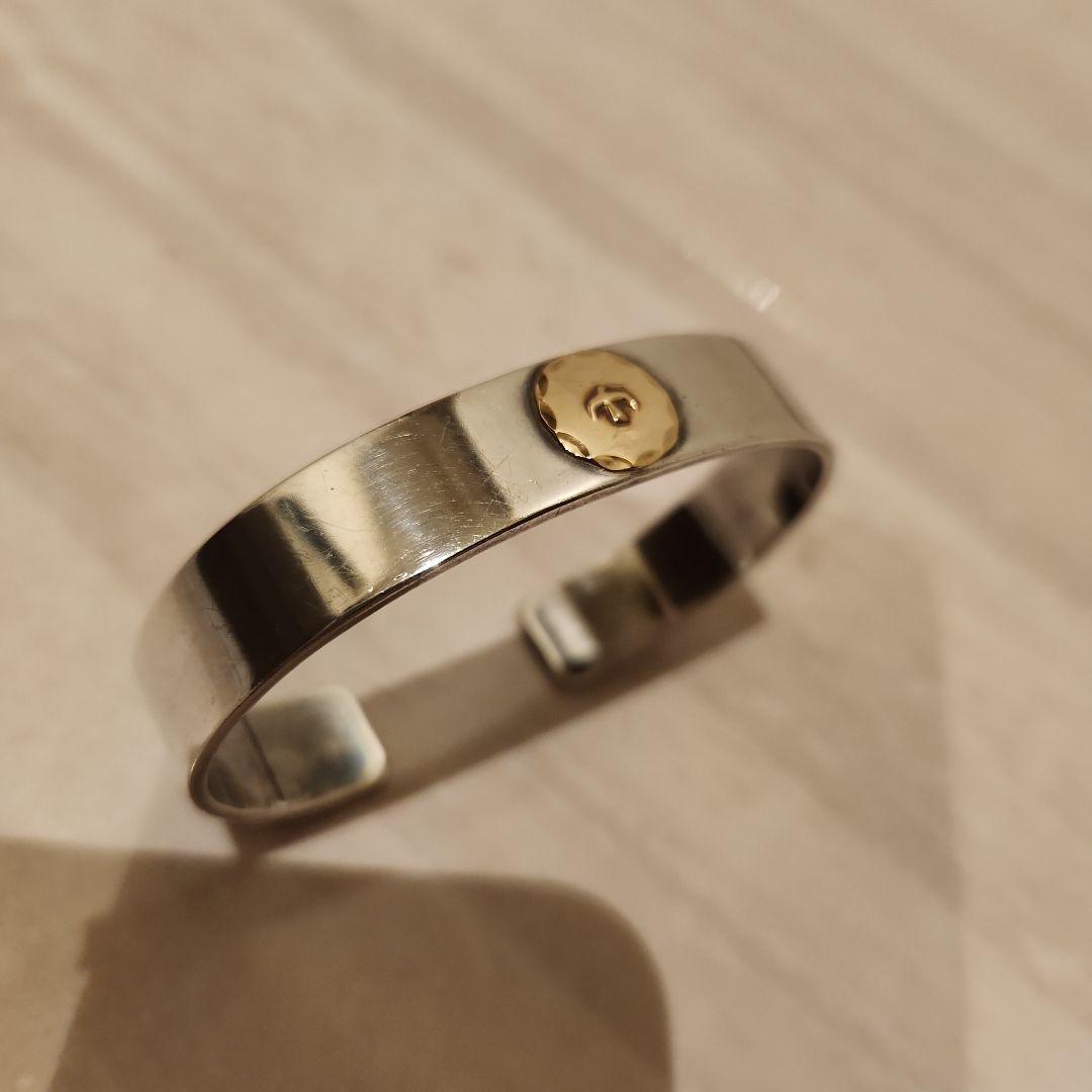 ゴローズ　goro's　平打ちブレスレットM.L