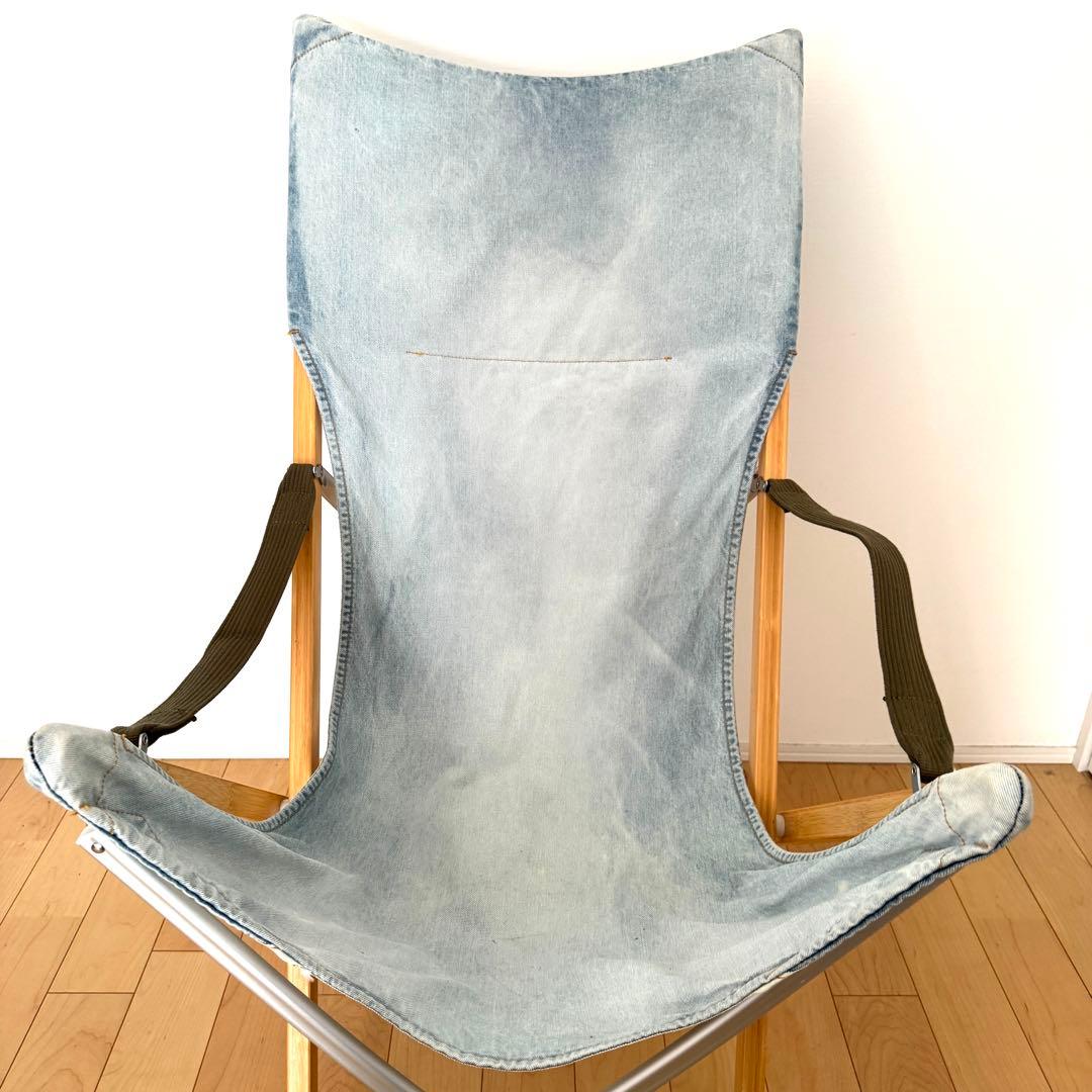 限定スノーピーク×ジャーナルスタンダード TAKEチェアロング 雪峰祭 デニム