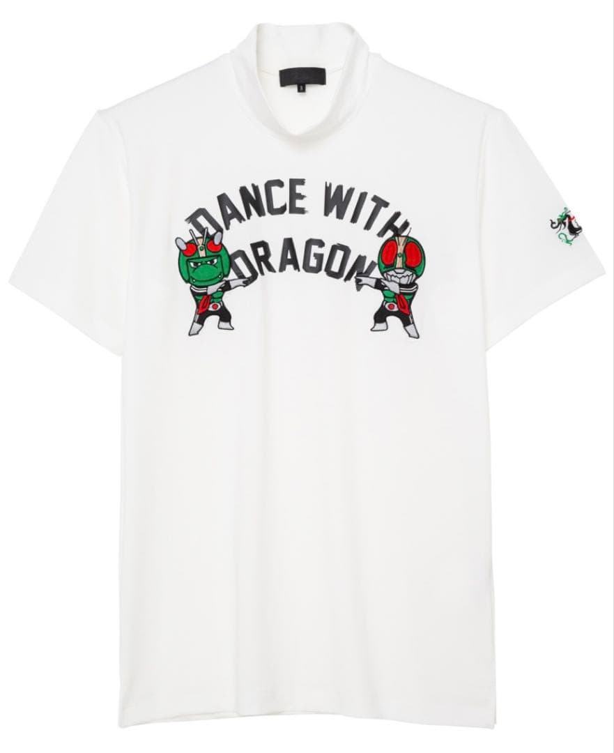 特価ダンスウィズドラゴン×仮面ライダーコラボモックシャツ2点セット　サイズM
