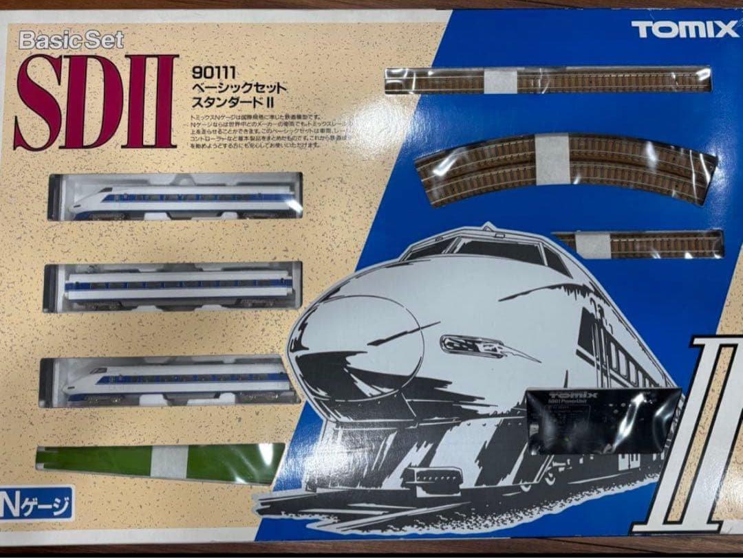 TOMIX 100系新幹線セット＋ポイントレール拡張セット　-SDⅡ 90111
