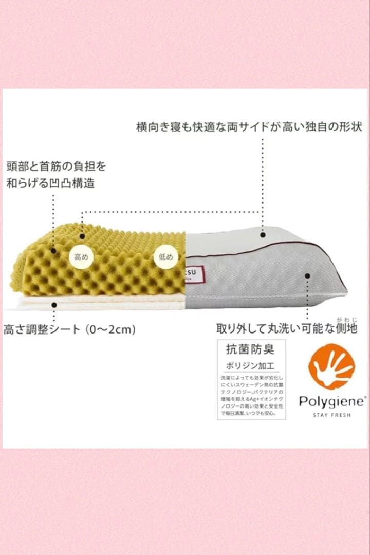 値下げ中【昭和西川】muatsuマットレス 8cm厚＆ムアツ高弾性枕Low