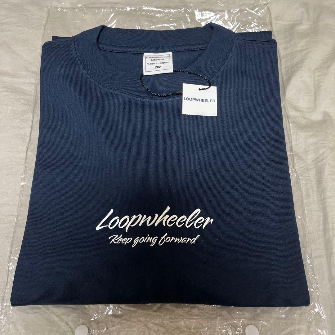 新品ループウィラー　LW326筆記体LOOPWHEELER