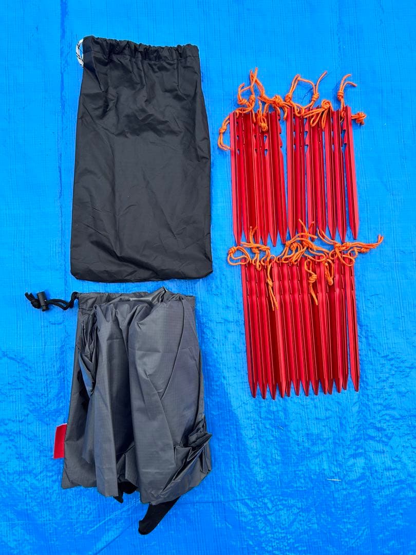 【美品】フィールドア トンネルテント620 ダークブラウン