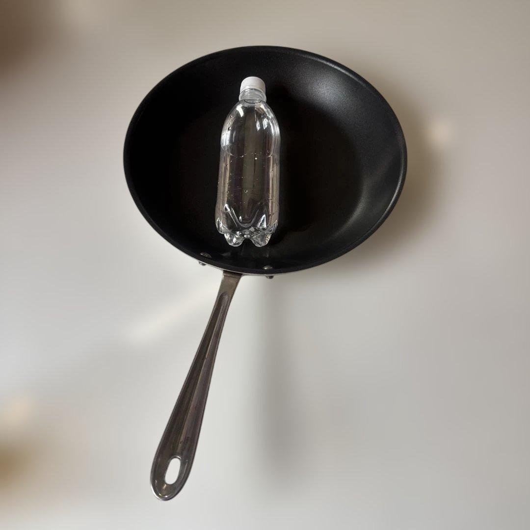 高級★ALL-CLADステンレススチール ノンスティック フライパン 中型