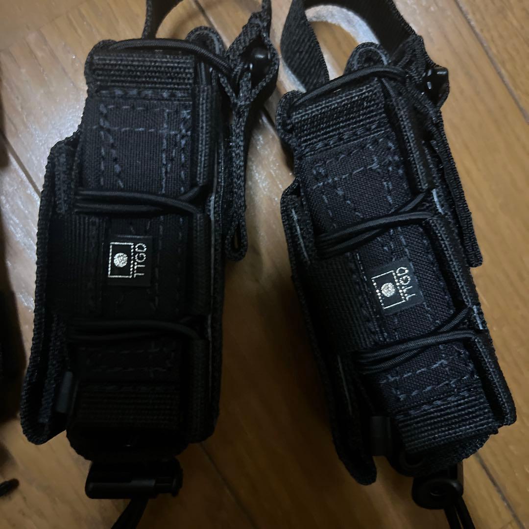 田村装備開発　ポーチセット黒