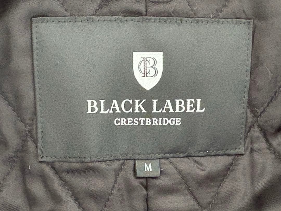BLACK LABEL クレストブリッジ　ステンカラーコート ハウンドトゥース